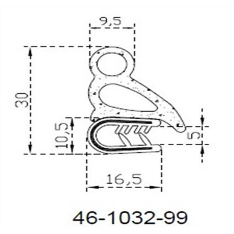 ΛΑΣΤΙΧΟ ΦΟΥΣΚΑ ΠΛΑΙΝΗ Μ/Β SK