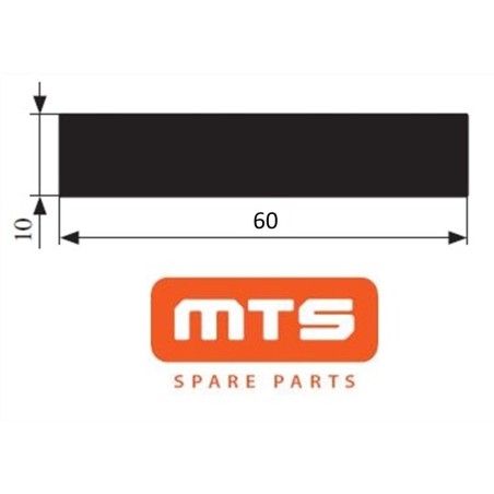 ΛΑΣΤΙΧΟ ΑΦΡΩΔΕΣ 60ΜΜ ΦΑΡΔΟΣ Χ 10ΜΜ ΠΑΧΟΣ