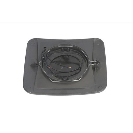 Side mirror glass L/R (340 x200mm, with heating) fits IVECO EUROCARGO I-III, EUROSTAR, EUROTECH STRALIS