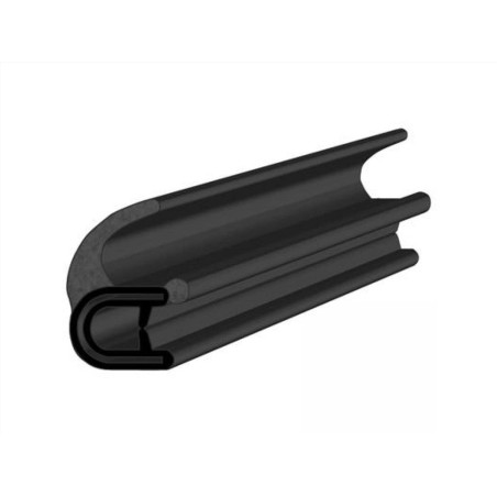 ΛΑΣΤΙΧΟ ΦΟΥΣΚΑ ΠΛΑΙΝΗ ΠΤΕΡΥΓΙΟ-ΦΥΤΙΛΙ M/B UNIMOG