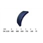 PLASTIC HALF WING WITH WHITE BORDER 430X800