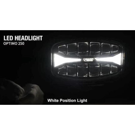 LED DRIVING LAMP WITH POSITION LAMP 120W 10-32V