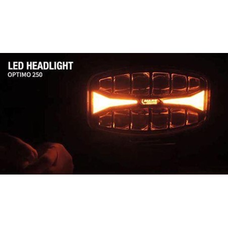 LED DRIVING LAMP WITH POSITION LAMP 120W 10-32V