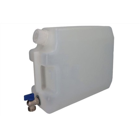 Water tank white 10l (side tap)
