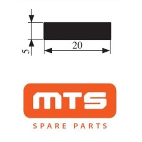 ΛΑΣΤΙΧΟ ΑΦΡΩΔΕΣ 20ΜΜ ΦΑΡΔΟΣ Χ 05ΜΜ ΠΑΧΟΣ