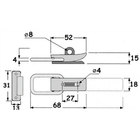 ΚΛΕΙΣΤΡΟ ΣΙΔΕΡΕΝΙΟ ΜΕ ΑΝΤΙΚΡΥΣΜΑ