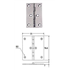 ΜΕΝΤΕΣΕΣ ΑΝΟΞΕΙΔΩΤΟΣ 48Χ75ΜΜ
