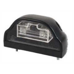 LED NUMBER PLATE LAMP 24V BLACK