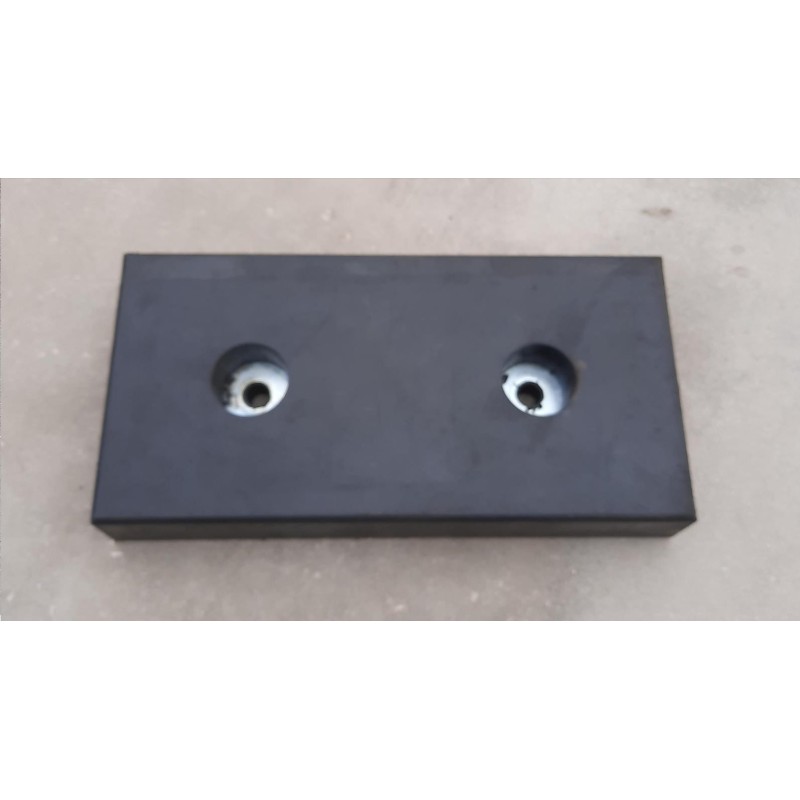 RUBBER BUFFER 2 ΟΠΩΝ 500Χ250Χ80mm