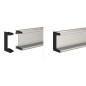 BUMPER ALUMINIUM WITHOUT HOLES REGULATION E8 58R-03